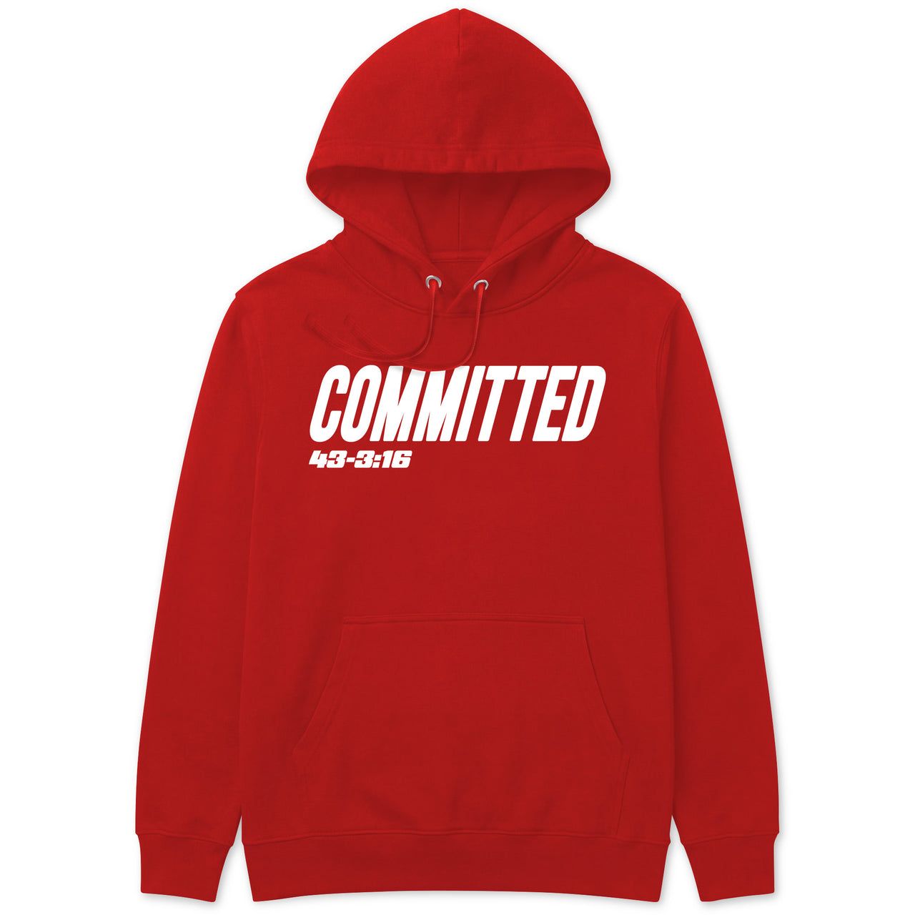 CC 43-3:16 Red Hoodie
