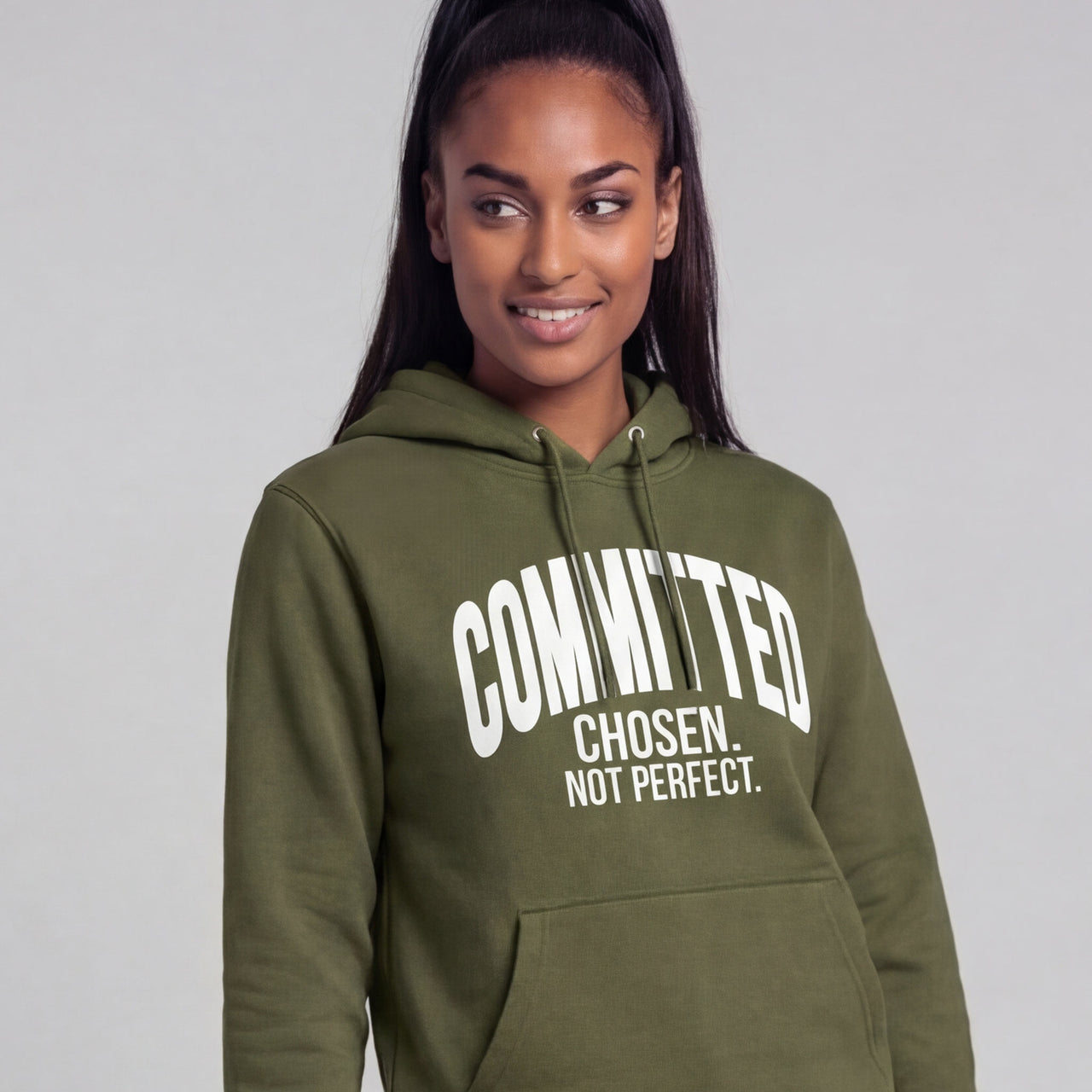 CC Chosen Army Green Hoodie