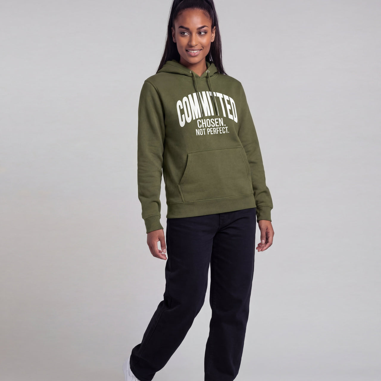 CC Chosen Army Green Hoodie