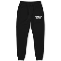 CC Committed Logo Black Jogger Pants