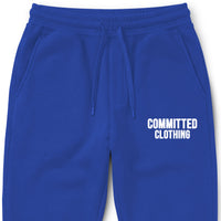 CC Committed Logo Blue Jogger Pants