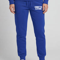 CC Committed Logo Blue Jogger Pants