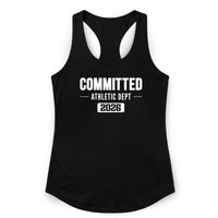CC Women's Razor Back Black Tank
