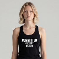 CC Women's Razor Back Black Tank