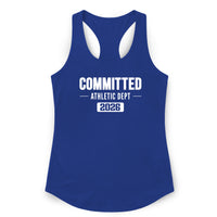 CC Women's Razor Back Royal Blue Tank