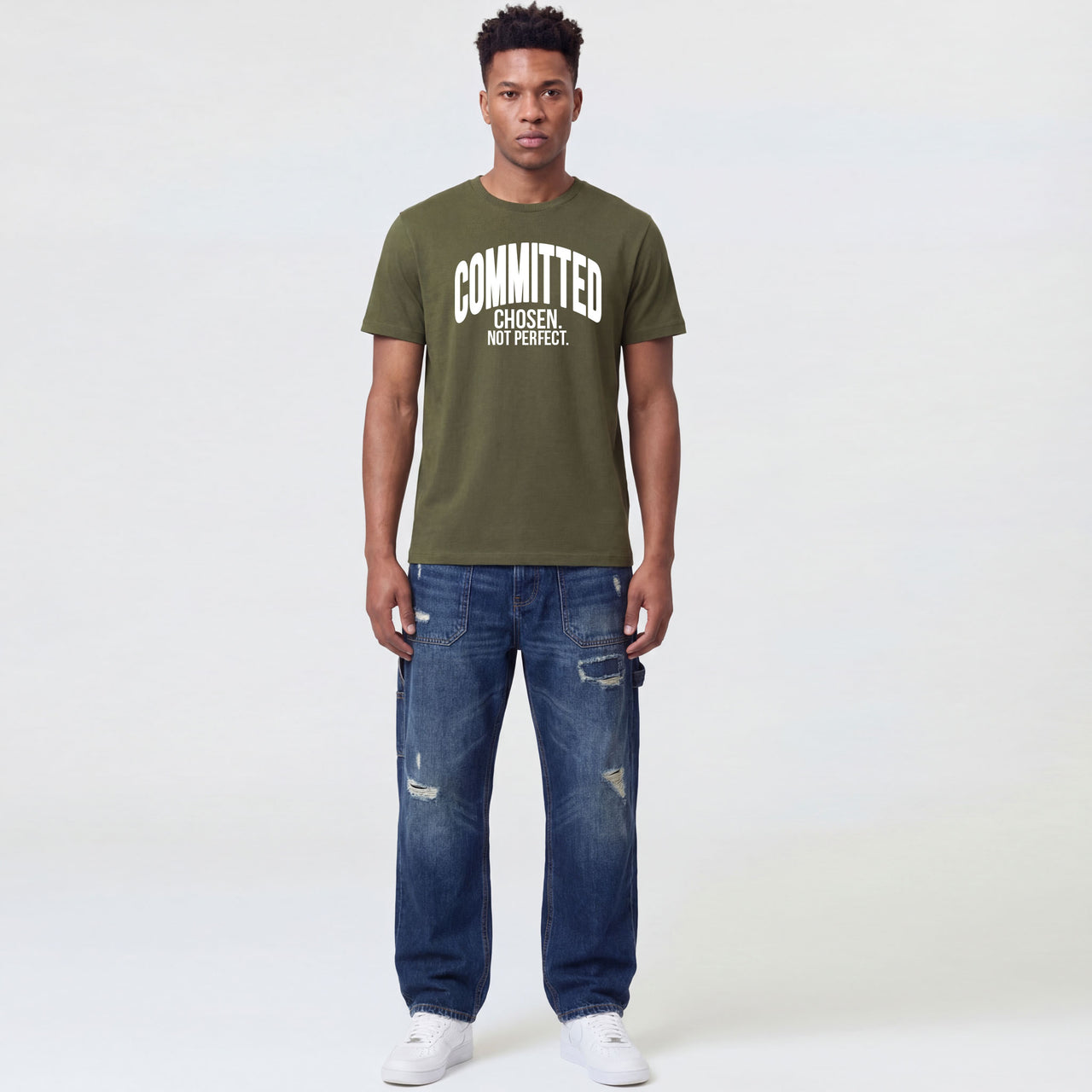 CC Chosen Army Green Tee