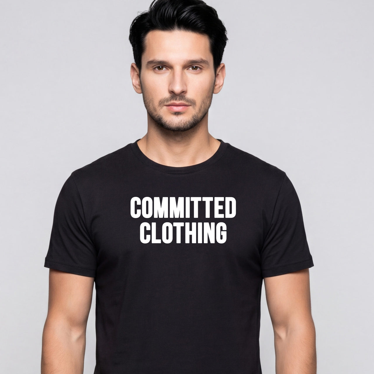 CC Committed Logo Black T-Shirt