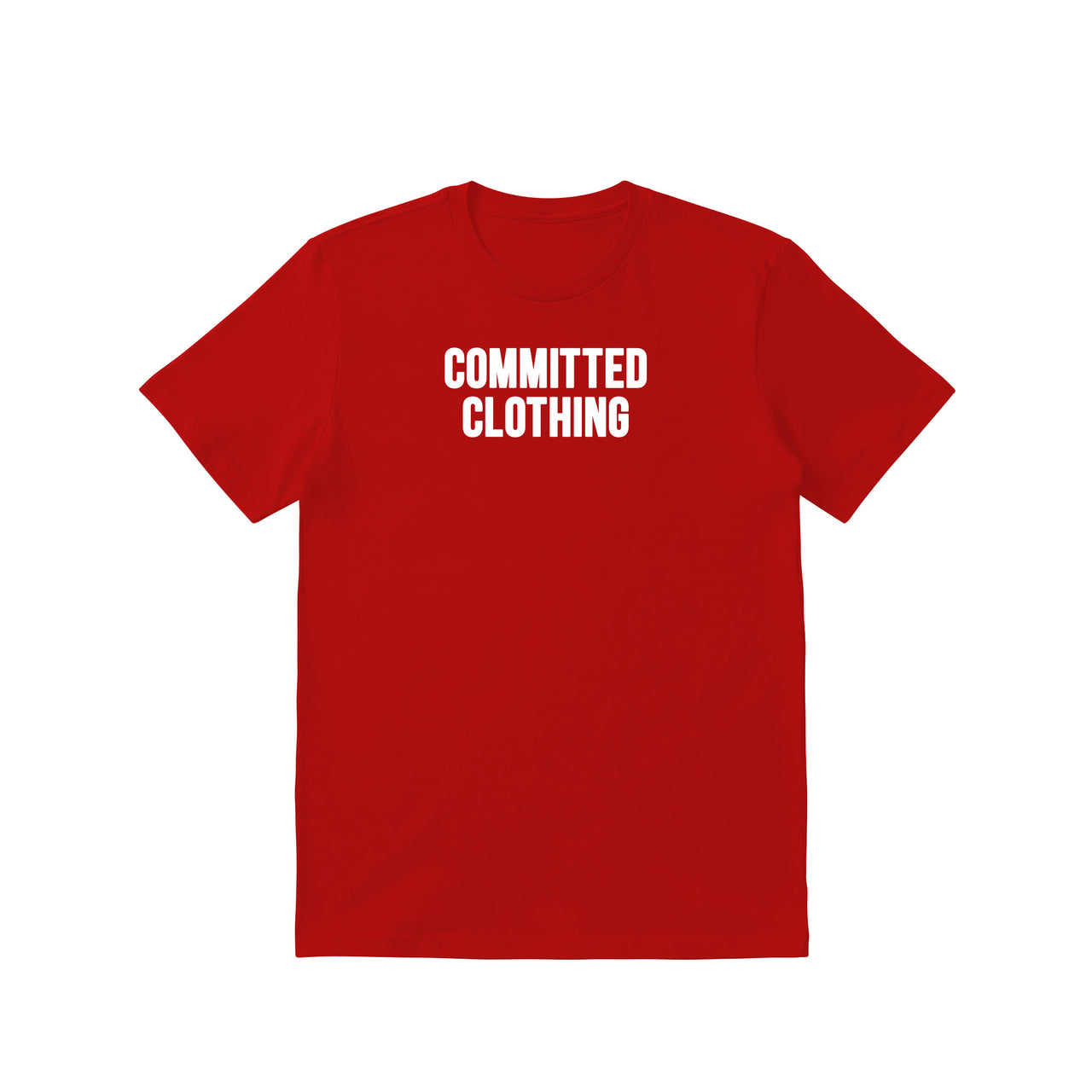 CC Committed Logo Red T-Shirt