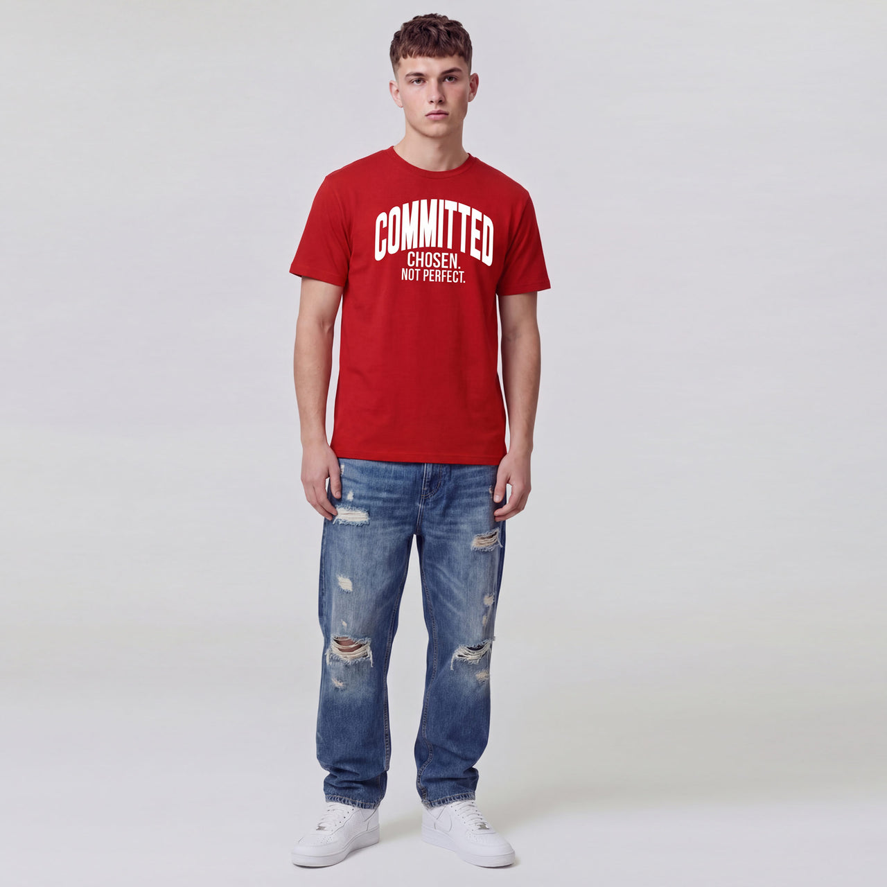 CC Chosen Red Tee