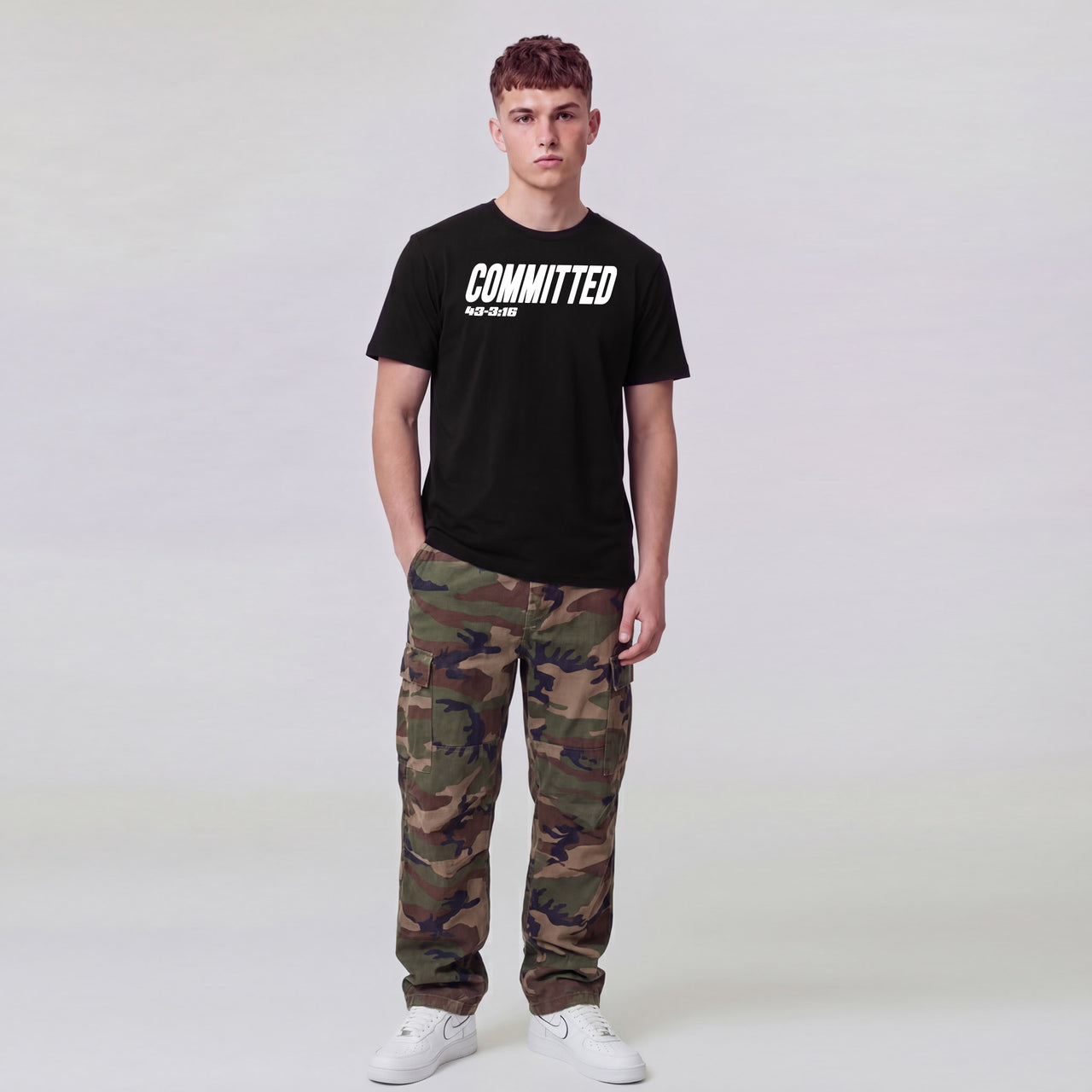 CC 43-3:16 Black T-Shirt