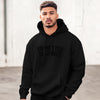 Heavyweight Collegiate Arc Black Hoodie