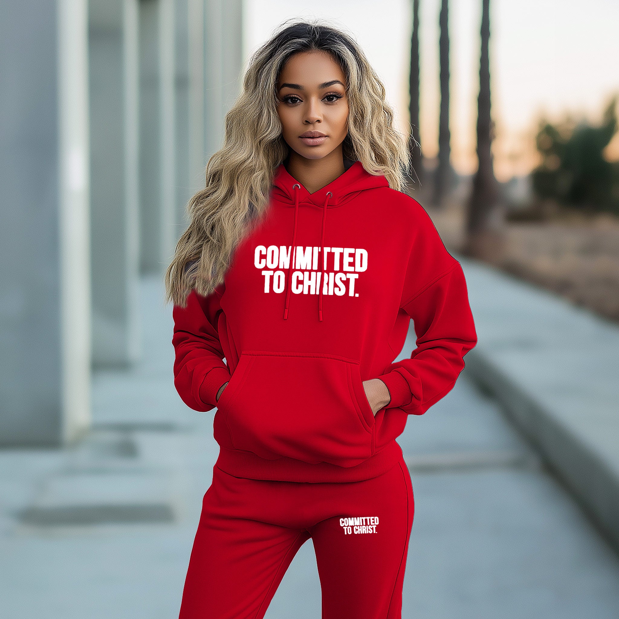 Classic Red Hoodie